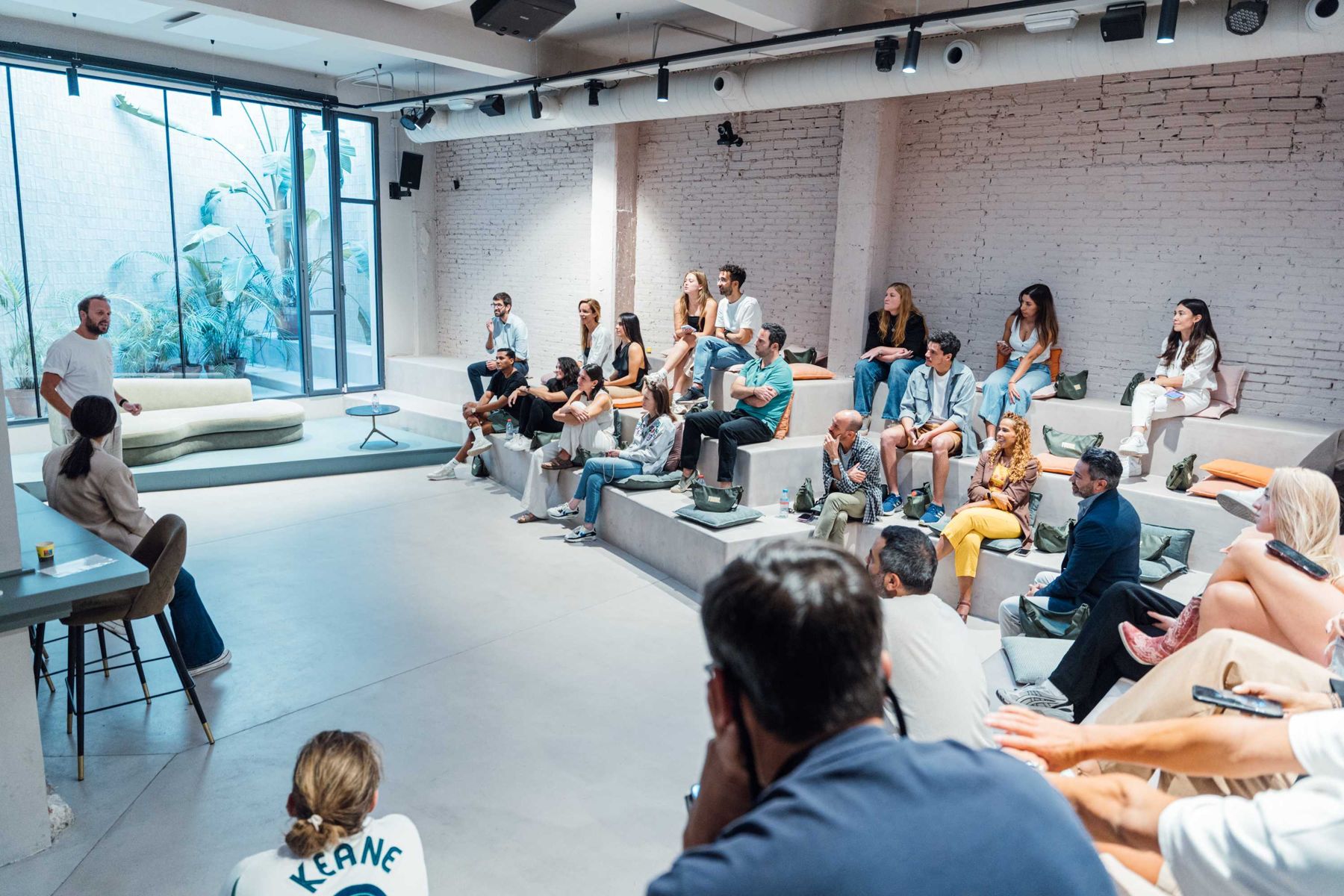 A YOUNG community gathering